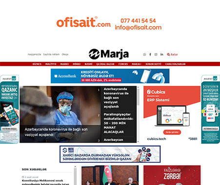 Marja.az biznes və maliyyə xəbərləri agentliyi
